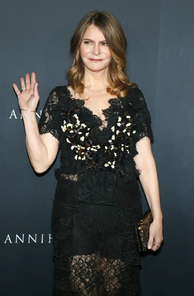 Actriz Jennifer Jason Leigh Estreno Los Ángeles Annihilation Celebrado Regency — Foto de Stock