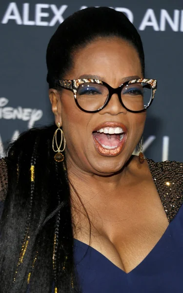 Oprah Winfrey Kırışıklık Time Los Angeles Galasında Hollywood Abd Capitan — Stok fotoğraf