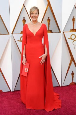 4 Mart 2018 Hollywood, ABD Dolby tiyatroda Allison Janney 90 yıllık Akademi Ödülleri'nde düzenlenen.