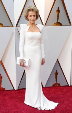 4 Mart 2018 Hollywood, ABD Dolby tiyatroda Jane Fonda 90 yıllık Akademi Ödülleri'nde düzenlenen.