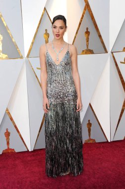 4 Mart 2018 Hollywood, ABD Dolby tiyatroda Gal Gadot 90 yıllık Akademi Ödülleri'nde düzenlenen.