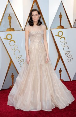 4 Mart 2018 Hollywood, ABD Dolby tiyatroda Allison Williams 90 yıllık Akademi Ödülleri'nde düzenlenen.