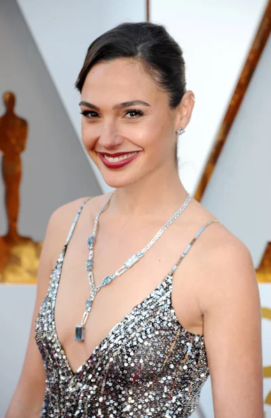 Gal Gadot Výročních Cen Akademie Konala Dolby Theatre Hollywoodu Usa — Stock fotografie