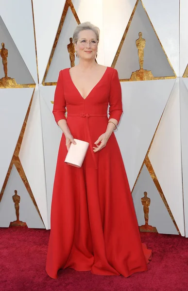 Meryl Streep 90Th Annual Academy Awards Held Dolby Theatre Hollywood — Stock Photo, Image