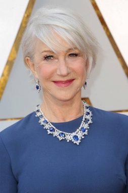 4 Mart 2018 üzerinde Hollywood, ABD Dolby Tiyatrosu'nda oyuncu Helen Mirren 90 yıllık Akademi Ödülleri'nde düzenlenen.