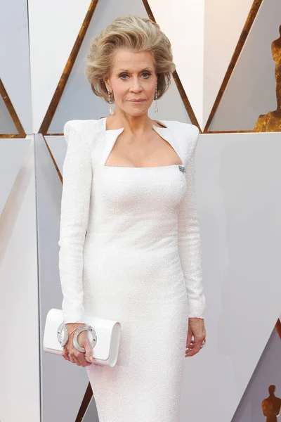 Attrice Jane Fonda 90Th Annual Academy Awards Tenutosi Dolby Theatre — Foto Stock