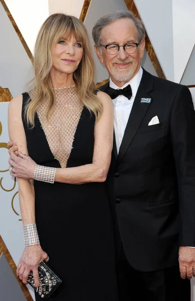 Steven Spielberg Och Kate Capshaw Årliga Academy Awards Hölls Dolby — Stockfoto