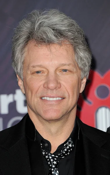 Τραγουδιστής Τραγουδοποιός Jon Bon Jovi Κατά 2018 Iheartradio Music Awards — Φωτογραφία Αρχείου