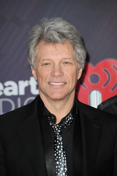 Sångare Låtskrivare Jon Bon Jovi Den 2018 Iheartradio Music Awards — Stockfoto