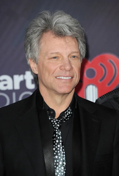 Sångare Låtskrivare Jon Bon Jovi Den 2018 Iheartradio Music Awards — Stockfoto