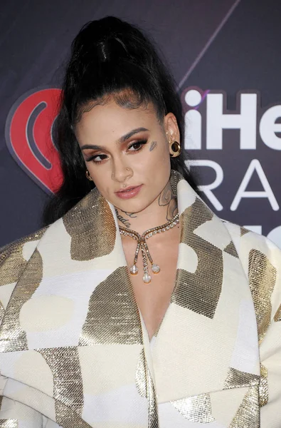 stock image singer-songwriter Kehlani at the 2018 iHeartRadio Music Awards held at the Forum in Inglewood, USA on March 11, 2018.