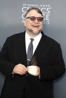 Yönetmen Guillermo del Toro, 23 yıllık Critics'Choice Awards Santa Monica, ABD Barker hangarda 11 Ocak 2018 üzerinde düzenlenen.