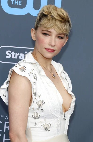 Skådespelerskan Haley Bennett Den Årliga Critics Choice Awards Hölls Barker — Stockfoto