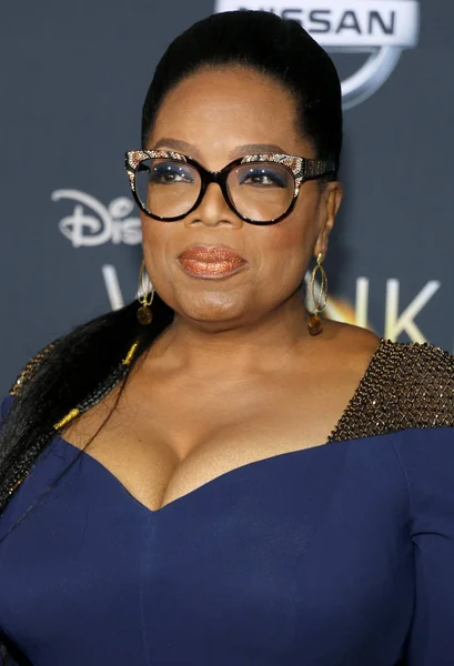 Medieninhaberin Oprah Winfrey Bei Der Los Engel Premiere Von Falle — Stockfoto