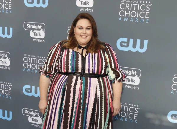 Actriz Chrissy Metz 23ª Edición Los Critics Choice Awards Celebrados — Foto de Stock