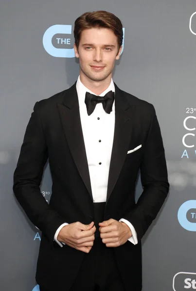 Acteur Patrick Schwarzenegger Aan 23E Jaarlijkse Critics Choice Awards Gehouden — Stockfoto