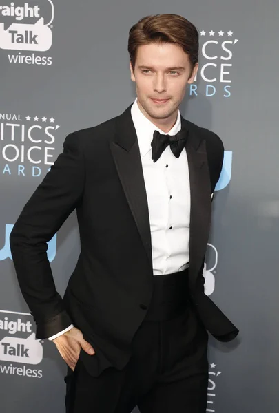 Attore Patrick Schwarzenegger 23Rd Annual Critics Choice Awards Tenutosi Presso — Foto Stock