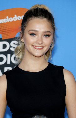 aktris Nickelodeon'ın 2018 Kids'Choice Awards Forum Inglewood, ABD'de 24 Mart 2018 düzenlenen Lizzy Greene.