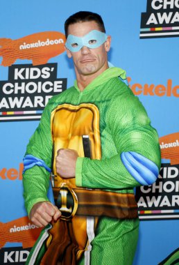 aktör John Cena Nickelodeon'ın 2018 Kids'Choice Awards Forum Inglewood, ABD'de 24 Mart 2018 düzenlenen.