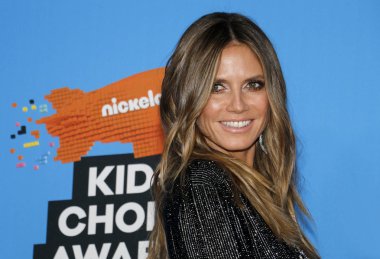 Heidi Klum, Nickelodeon'ın 2018 Kids'Choice Awards Forum Inglewood, ABD'de 24 Mart 2018 düzenlenen model.