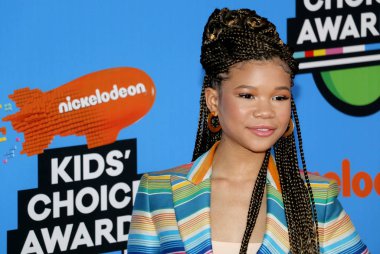 aktris fırtına Reid Nickelodeon, 2018 Kids Choice Awards 24 Mart 2018 üzerinde Forum Inglewood, ABD'de düzenlenen 's..