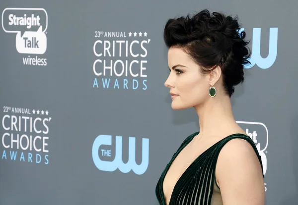 Attrice Jaimie Alexander 23Rd Annual Critics Choice Awards Tenutosi Presso — Foto Stock