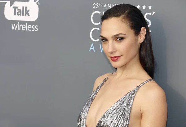 Actriz Gal Gadot Los 23Rd Annual Critics Choice Awards Celebrados — Foto de Stock