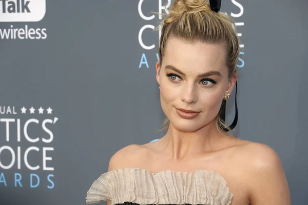 Actress Margot Robbie 23Rd Annual Critics Choice Awards Held Barker — Stock Photo, Image