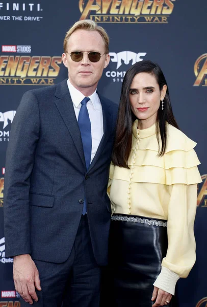 Paul Bettany e Jennifer Connelly — Fotografia de Stock