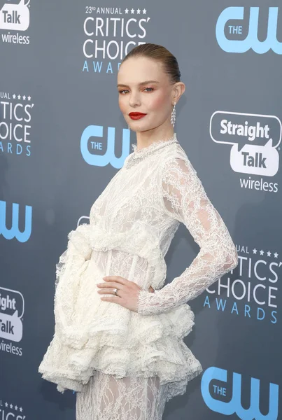 Actriz Kate Bosworth 23ª Edición Los Critics Choice Awards Celebrada — Foto de Stock