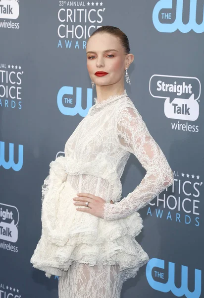 Actrice Kate Bosworth Lors 23E Cérémonie Annuelle Des Critics Choice — Photo