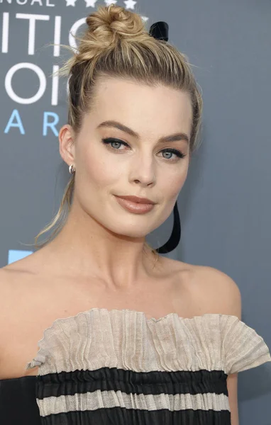 Aktris Margot Robbie Critics Choice Awards Tahunan Yang Diadakan Barker — Stok Foto