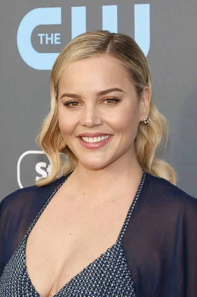 Atriz Abbie Cornish 23Rd Annual Critics Choice Awards Realizado Barker — Fotografia de Stock