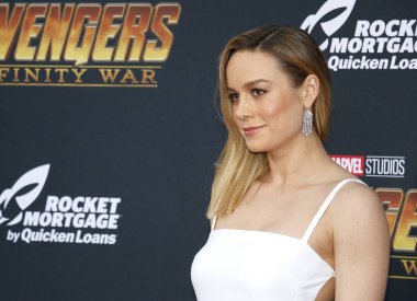 Disney ve Marvel'ın galasında aktris Brie Larson ' Avengers: sonsuz savaş ' Hollywood, ABD El Capitan Tiyatrosunda düzenlenen 23 Nisan 2018.