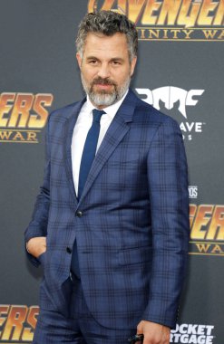 aktör Mark Ruffalo Disney ve Marvel'ın galasında ' Avengers: sonsuz savaş ' Hollywood, ABD El Capitan Tiyatrosunda düzenlenen 23 Nisan 2018.