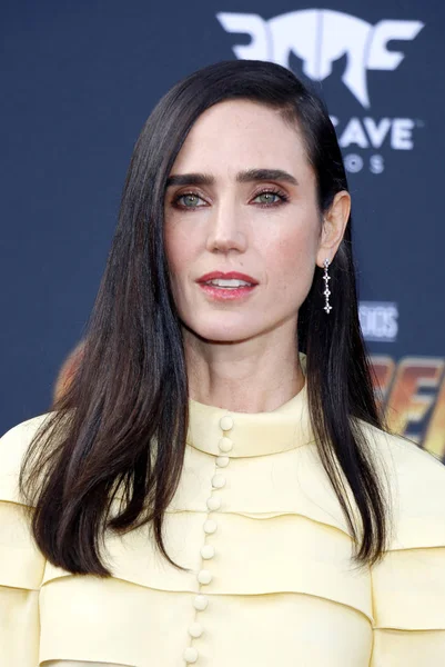 Herečka Jennifer Connelly Premiéře Filmu Disney Marvel Avengers Infinity War — Stock fotografie