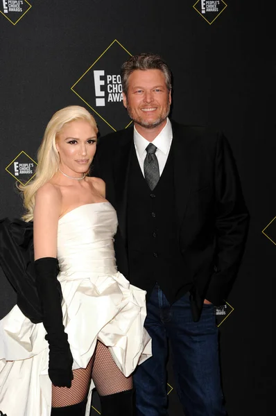 Blake Shelton and Gwen Stefani — Stock Photo, Image