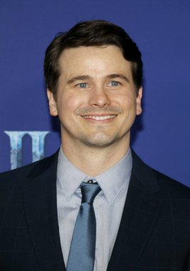 Aktör Jason Ritter, 7 Kasım 2019 'da Hollywood Dolby Tiyatrosu' nda düzenlenen Disney 's Frozen 2' nin dünya prömiyerinde.