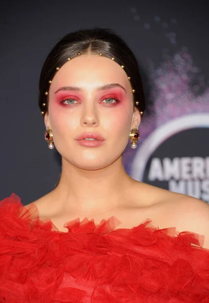 Актриса Кэтрин Лэнгфорд American Music Awards 2019 Театре Майкрософт Лос — стоковое фото