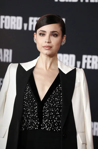 Sofia Carson Los Angeles Premiere Ford Ferrari Held Tcl Chinese — Stock Photo, Image