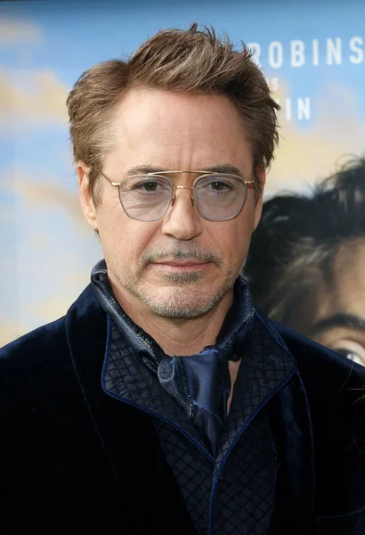 Actor Robert Downey Los Angeles Premiere Dolittle Held Regency Village — Stock Photo, Image