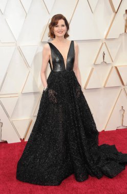Geena Davis, 9 Şubat 2020 'de Hollywood Dolby Tiyatrosu' nda düzenlenen 92. Akademi Ödülleri 'nde..