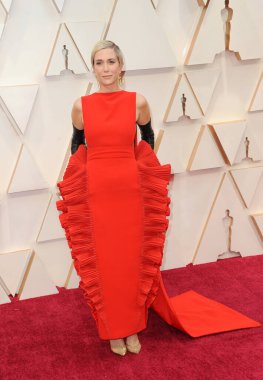 Aktris Kristen Wiig, 9 Şubat 2020 'de Hollywood Dolby Tiyatrosu' nda düzenlenen 92. Akademi Ödülleri 'nde..