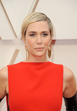 Aktris Kristen Wiig, 9 Şubat 2020 'de Hollywood Dolby Tiyatrosu' nda düzenlenen 92. Akademi Ödülleri 'nde..
