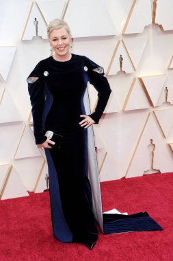 Olivia Colman, 9 Şubat 2020 'de Hollywood Dolby Tiyatrosu' nda düzenlenen 92. Akademi Ödülleri 'nde..
