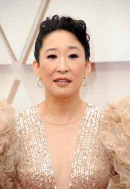 Sandra Oh, 9 Şubat 2020 'de Hollywood Dolby Tiyatrosu' nda düzenlenen 92. Akademi Ödülleri 'nde..