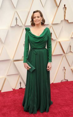 Aktris Sigourney Weaver, 9 Şubat 2020 'de Hollywood Dolby Tiyatrosu' nda düzenlenen 92. Akademi Ödülleri 'nde..