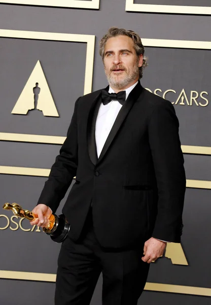 Actor Joaquin Phoenix 92Nd Academy Awards Press Room Held Dolby — Stock Photo, Image