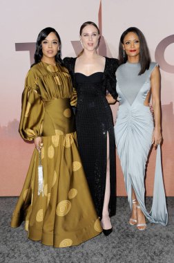 Evan Rachel Wood, Thandie Newton ve Tessa Thompson Hbo 'nun Batı Dünyası' nın 3. sezon galasında 5 Mart 2020 'de Hollywood, Usa' daki TCI Çin Tiyatrosu 'nda düzenlendi..