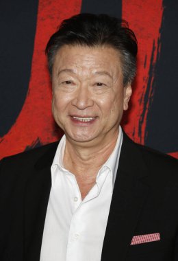 Tzi Ma, 9 Mart 2020 'de Hollywood Dolby Tiyatrosu' nda düzenlenen Disney 's Mulan' ın dünya prömiyerinde.